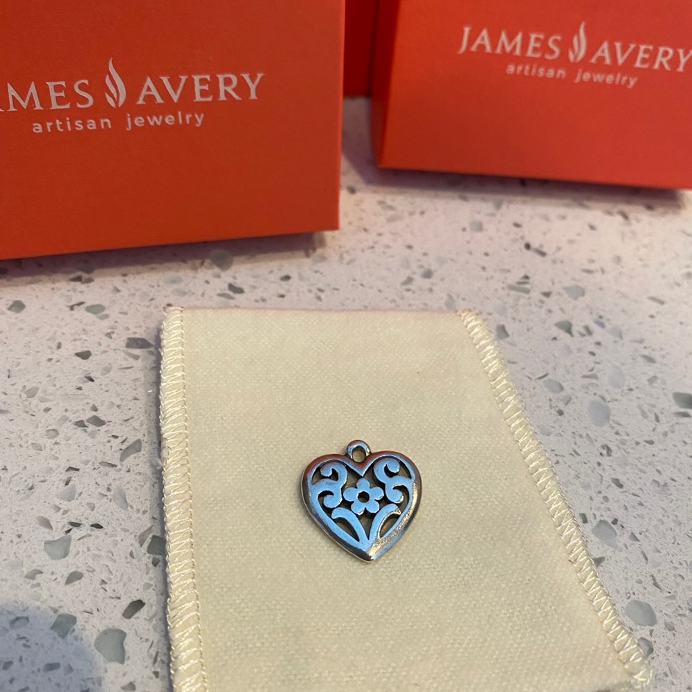 Floral Heart JA Charm